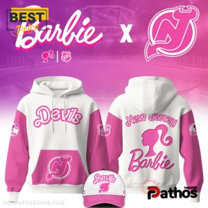 New Jersey Devils x Barbie Night Game Hoodie And Pants