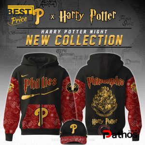 Philadelphia Phillies MLB Harry Potter Night Game Hoodie And Pants