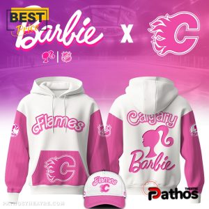 Calgary Flames x Barbie Night Game Hoodie And Pants