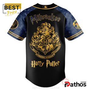 milwaukee brewers mlb harry potter night game baseball jersey 3 7hBbD
