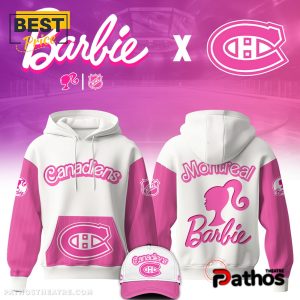 Montreal Canadiens x Barbie Night Game Hoodie And Pants