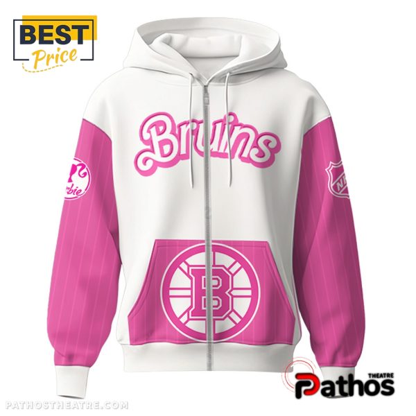 Boston Bruins x Barbie Night Game Hoodie And Pants