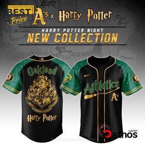 Oakland Athletics MLB Harry Potter Night Game Baseball Jersey