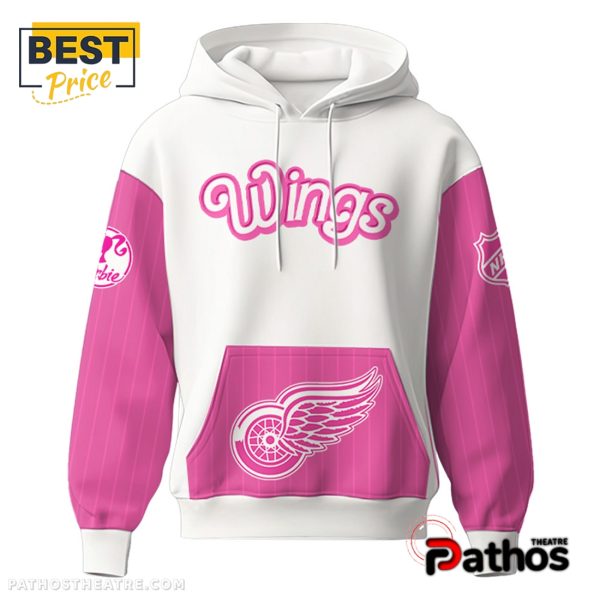 Detroit Red Wings x Barbie Night Game Hoodie And Pants