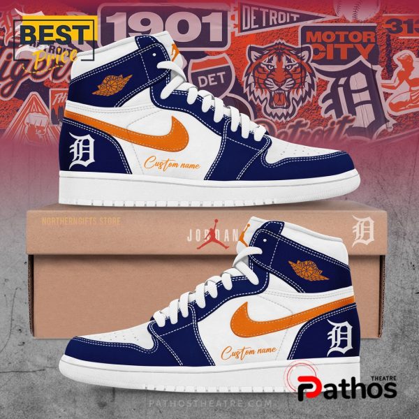 Detroit Tigers Custom Motor City Nike Air Force 1