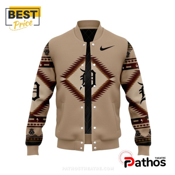 Detroit Tigers MLB Native American Heritage Baseball Jacket