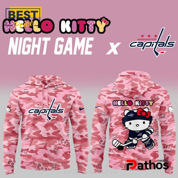 Hello Kitty x Washington Capitals Camouflage Hoodie