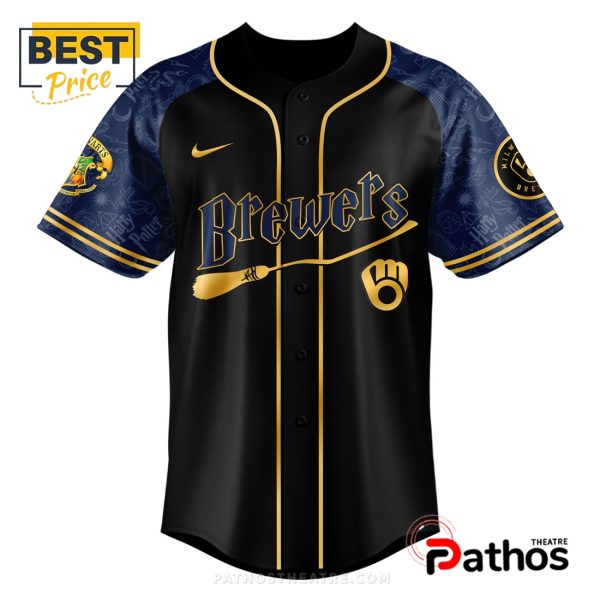 Milwaukee Brewers MLB Harry Potter Night Game Baseball Jersey
