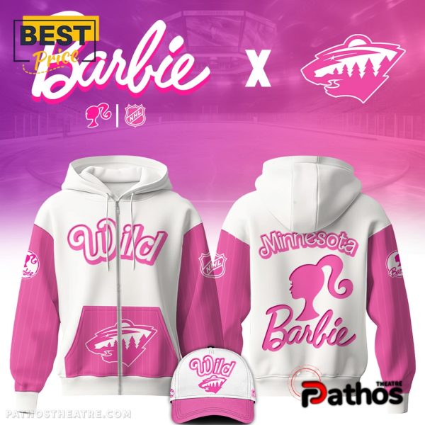 Minnesota Wild x Barbie Night Game Hoodie And Pants