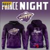 Minnesota Wild x Prince Night Hoodie Limited Edition