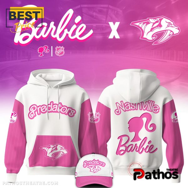 Nashville Predators x Barbie Night Game Hoodie And Pants