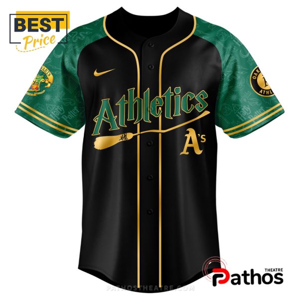 Oakland Athletics MLB Harry Potter Night Game Baseball Jersey