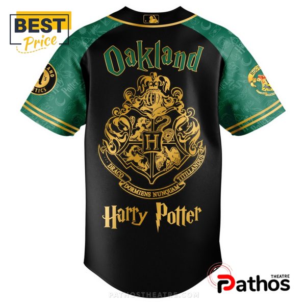 Oakland Athletics MLB Harry Potter Night Game Baseball Jersey