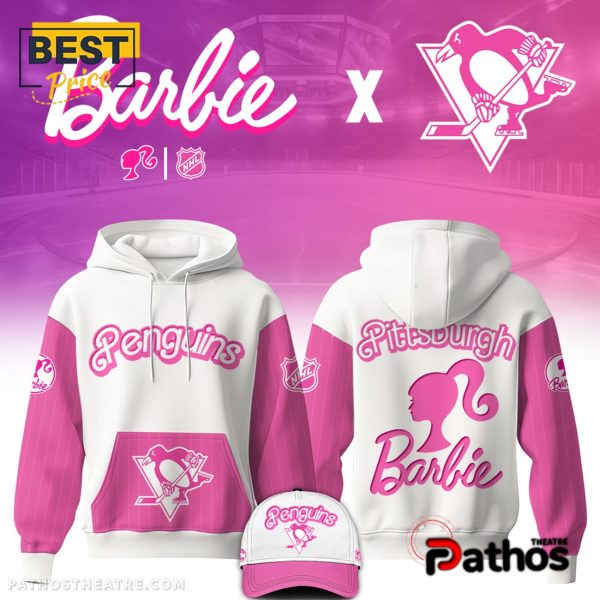 Pittsburgh Penguins x Barbie Night Game Hoodie And Pants