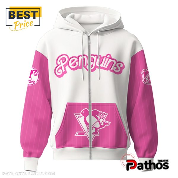 Pittsburgh Penguins x Barbie Night Game Hoodie And Pants