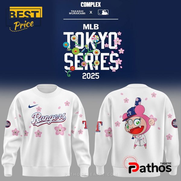 Rangers Takashi Murakami x MLB Tokyo Series Sweatshirt
