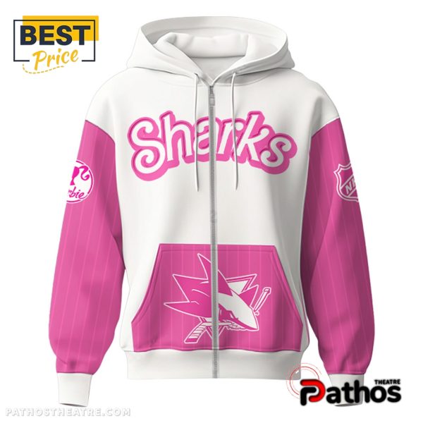 San Jose Sharks x Barbie Night Game Hoodie And Pants