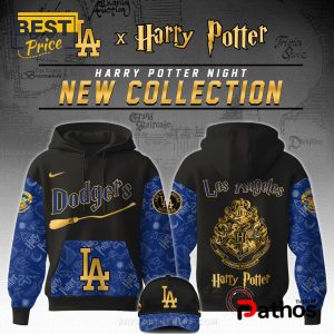 los angeles dodgers mlb harry potter night game hoodie and pants 1 QGf0l