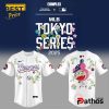 Texas Rangers Tokyo Series White Flower Baseball Jersey