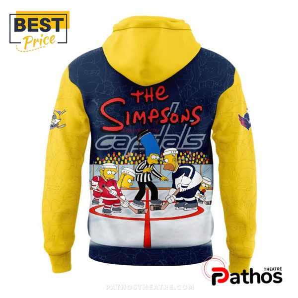 Washington Capitals NHL Simpsons Series Hoodie