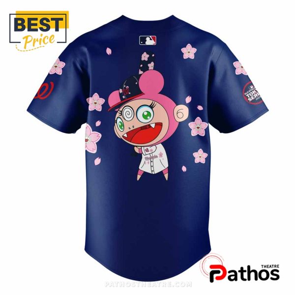Washington Nationals Takashi Murakami Baseball Jersey