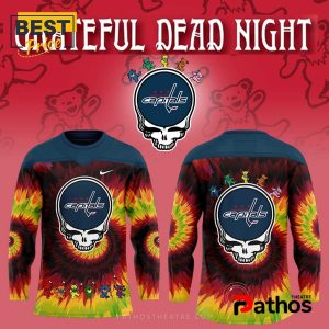 NHL Washington Capitals Grateful Dead Night Hockey Jersey