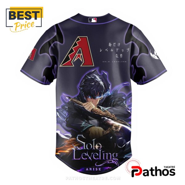 2025 Arizona Diamondbacks x Solo Leveling Baseball Jersey