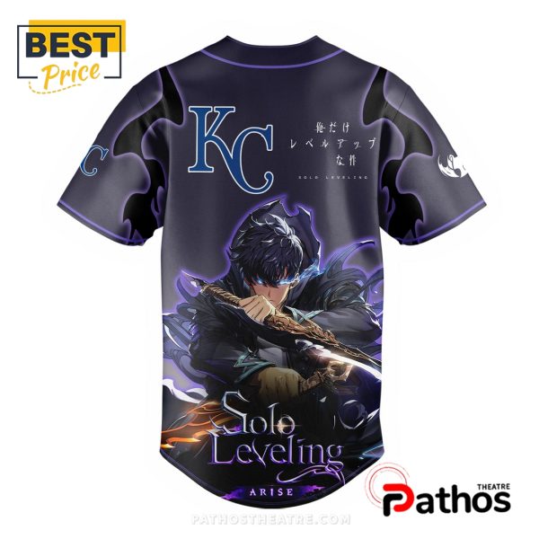 2025 Kansas City Royals x Solo Leveling Baseball Jersey