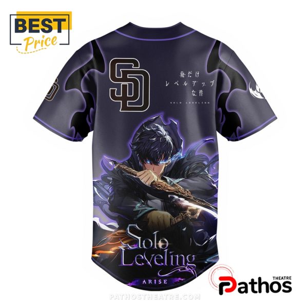 2025 San Diego Padres x Solo Leveling Baseball Jersey