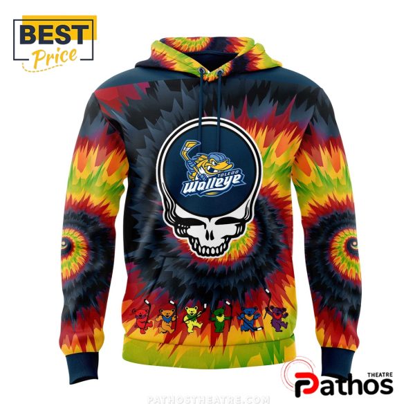 2025 Toledo Walleye Grateful Dead Night Hoodie