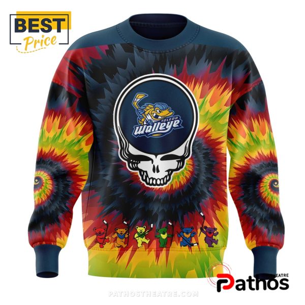 2025 Toledo Walleye Grateful Dead Night Hoodie