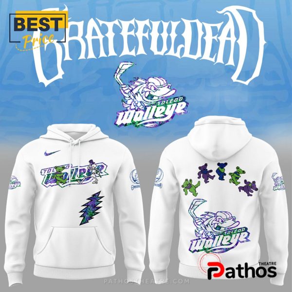 2025 Toledo Walleye Grateful Dead Night Hoodie, Cap