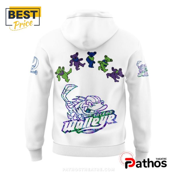 2025 Toledo Walleye Grateful Dead Night Hoodie, Cap