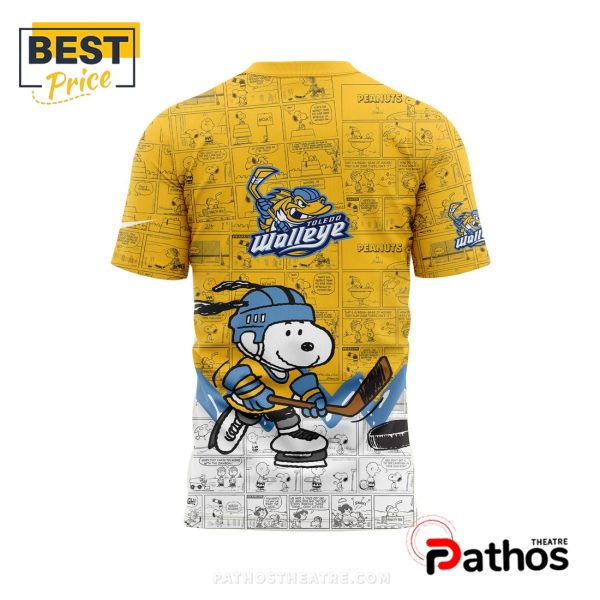 2025 Toledo Walleye Peanuts Night Anniversary Hoodie