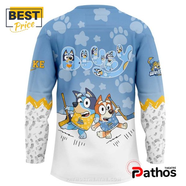 2025 Toledo Walleye x Bluey and Bingo Hockey Jersey