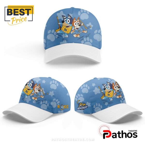 2025 Toledo Walleye x Bluey and Bingo Hoodie, Cap