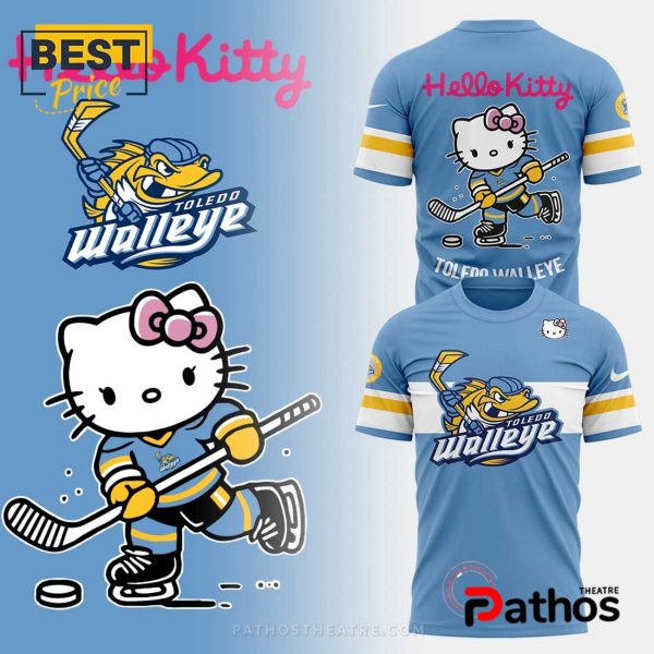 2025 Toledo Walleye x Hello Kitty New Hoodie