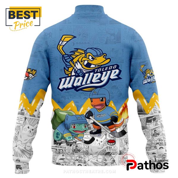 2025 Toledo Walleye x Pokémon New Baseball Jacket