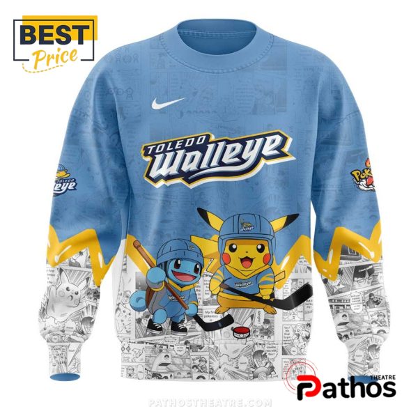 2025 Toledo Walleye x Pokémon New Hoodie