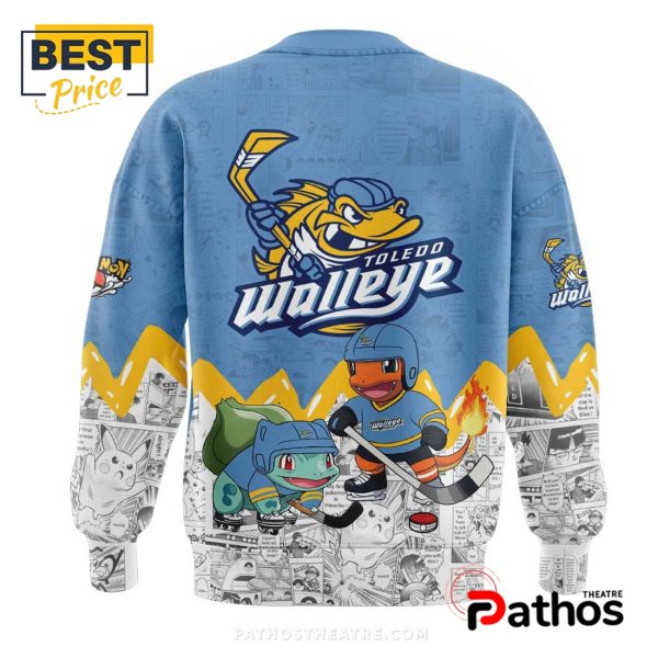 2025 Toledo Walleye x Pokémon New Hoodie