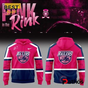 Worcester Railers Pink In The Rink Hoodie