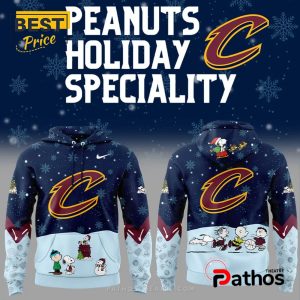 Cleveland Cavaliers NBA Peanuts & Snoopy Hoodie, Jogger