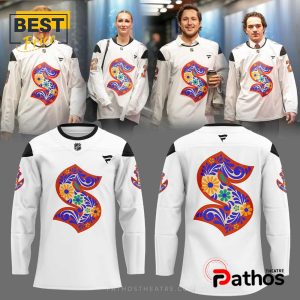 Seattle Kraken Celebrating Women White Hockey Jersey