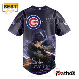 2025 chicago cubs x solo leveling baseball jersey 3 9kLY0