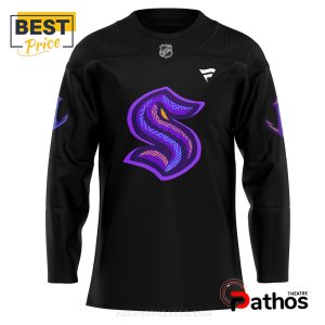 seattle kraken black hockey history night hockey jersey 2 GD7DF