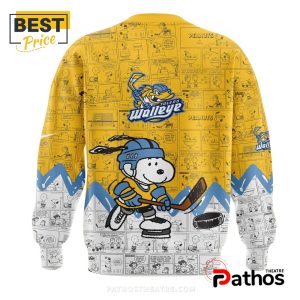2025 toledo walleye peanuts night anniversary hoodie 7 jNcgS