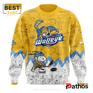 2025 toledo walleye peanuts night anniversary hoodie 6 kG36h
