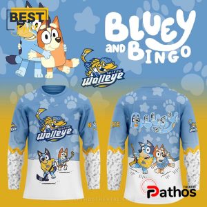 2025 Toledo Walleye x Bluey and Bingo Hockey Jersey