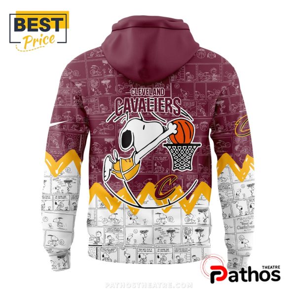 75th Anniversary Peanuts Cleveland Cavaliers Hoodie, Jogger