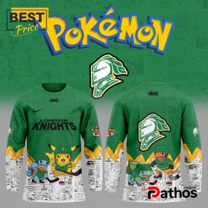 London Knights x Pokémon New Hockey Jersey